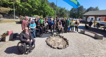 IV Puchar Niedźwiedzia 2024 - Ogólnopolskie Zawody Wędkarskie Niepełnosprawnych nad Zalewem Zimna Woda w Łukowie