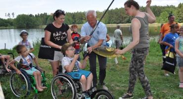 II Ogólnopolskie Zawody Spławikowe dla Dzieci Niepełnosprawnych - Sidłowo 2018