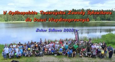 V Ogólnopolskie Zawody Spławikowe dla Dzieci Niepełnosprawnych - Sidłowo 2022