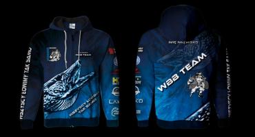 Bluza Team WBB rozpinana z kapturem